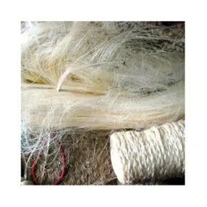 White UG Grade Sisal Fibers SSUG GRADE 1 SISAL FIBER Factory price 1 2 or 3 ply sisal fiber twisted twine