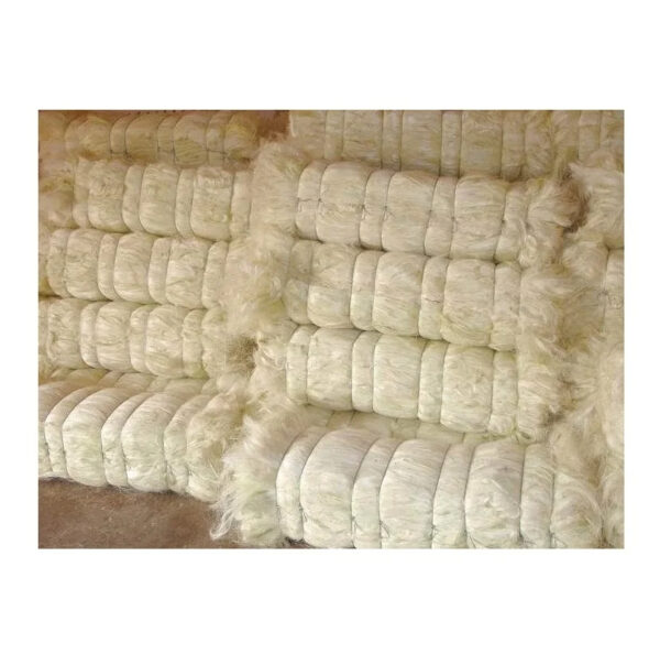 Wholesale Supplier of White 100% Natural quality sisal fiber  raw sisal fiber material Read To Exports - Image 2