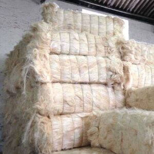 Sisal fiber White Anti Fabric Flame Pattern Color Feature Eco Material Spinning Woven Raw Fiber Origin Type GUA Chemical