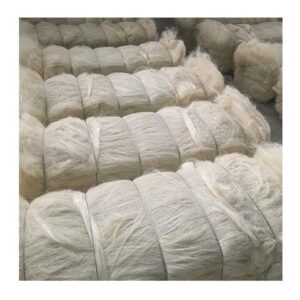 Sisal Fiber Bleached White 100% Natural / quality sisal fibre / raw sisal fibre material