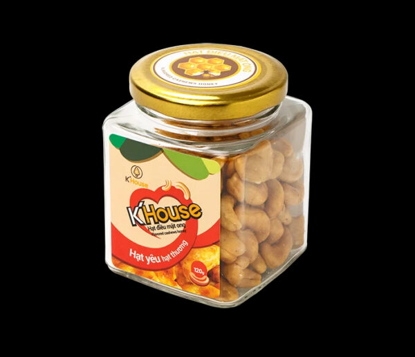 Roasted Cashew Nuts With Honey 40g x 100 Bag - Image 2