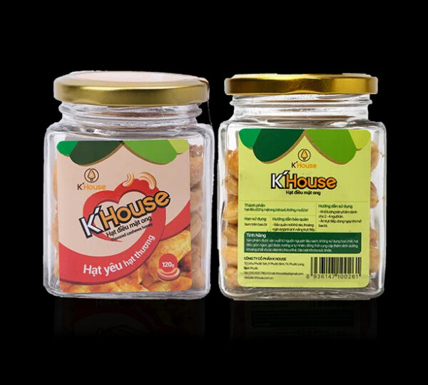 Roasted Cashew Nuts With Honey 40g x 100 Bag - Image 3