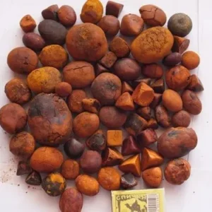 Brown Color Round Ox Gallstones Grade Premium