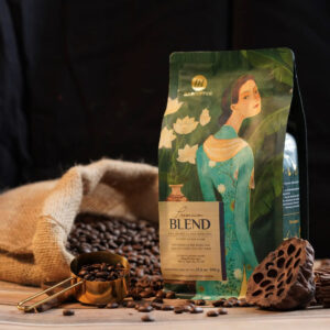 VIETNAMESE 60% ARABICA 40% ROBUSTA BLEND COFFEE ROASTED COFFEE WHOLE BEAN COFFEE - PREMIUM QUALITY - OEM/ ODM