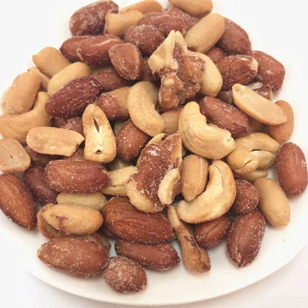 Healthy Salted Roasted peanuts Almond Cashew Walnuts Hazelnut nuts trail mix nuts