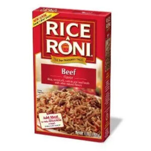 Rice A Roni Beef Flavored Rice 6.8oz [Pack of 6]