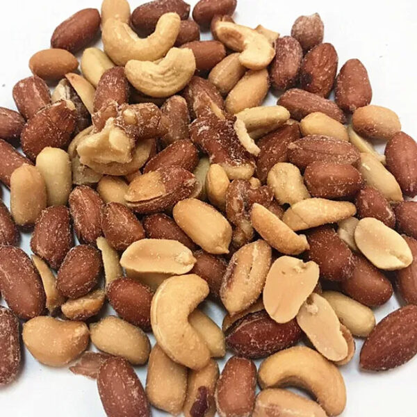 Healthy Salted Roasted peanuts Almond Cashew Walnuts Hazelnut nuts trail mix nuts - Image 2