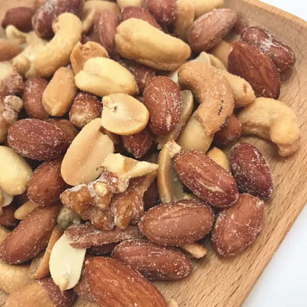 Healthy Salted Roasted peanuts Almond Cashew Walnuts Hazelnut nuts trail mix nuts - Image 3