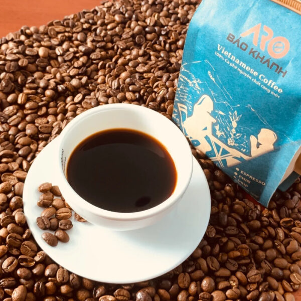 Good price Roasted coffee beans Viet Nam coffee 100% Pure Robusta 0.25kg Medium Roasted Chocolate Accept OEM FRESH COFFEE - Image 3