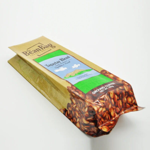 coffee beans Bags Custom Printed One Way Valve coffee Bags Aluminium Foil coffee Packaging Bags - Image 4