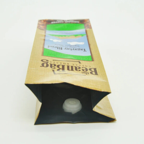 coffee beans Bags Custom Printed One Way Valve coffee Bags Aluminium Foil coffee Packaging Bags - Image 5