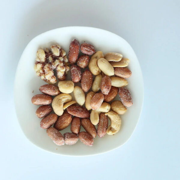 Healthy Salted Roasted peanuts Almond Cashew Walnuts Hazelnut nuts trail mix nuts - Image 4