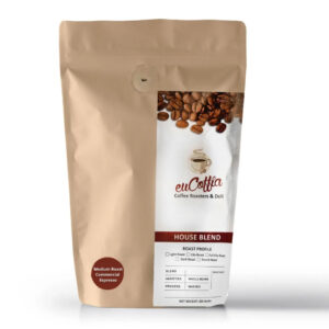 Roasted Arabica Coffee Beans in Box and Bag Packaging