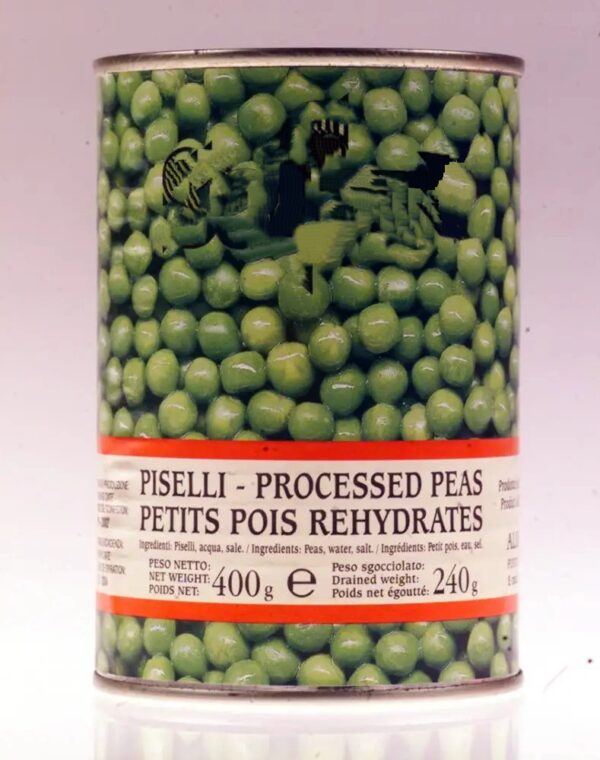 Processed Green Peas 400g Best Canned Natural Green Peas - Image 2