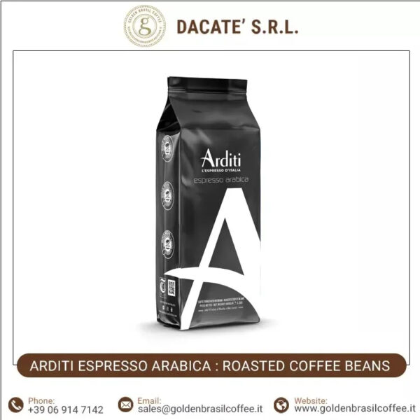 Manufacturer of Best Quality Sweet Taste 1kg Pack Italian Espresso Arabica Award Winning Roasted Coffee Beans for Sale - Image 2