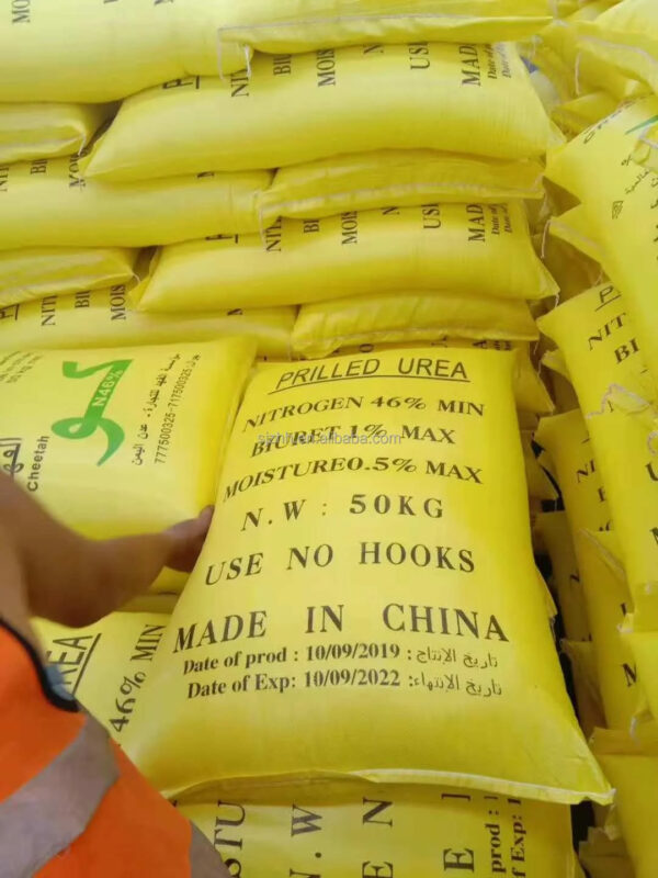 Wholesale Agricultural Granular 46% High Nitrogen Fertilizer Prilled Urea 46 0 0 Price Russia - Image 4