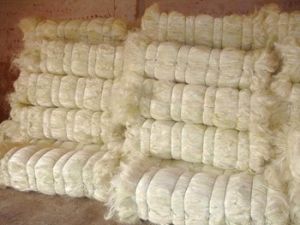 Sisal Fiber Color Natural White Brown Between White Brown