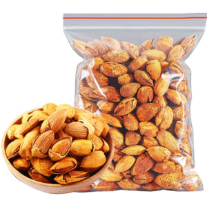 Professional Wholesale 500g Health Snacks Organic Almond Nut Bulk High Quality Roasted Almonds