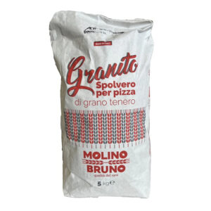 Italian flour " Granito Spolvero Pizza" 5 kg size type 0 soft wheat flour ideal make it easier to spread the pizza making