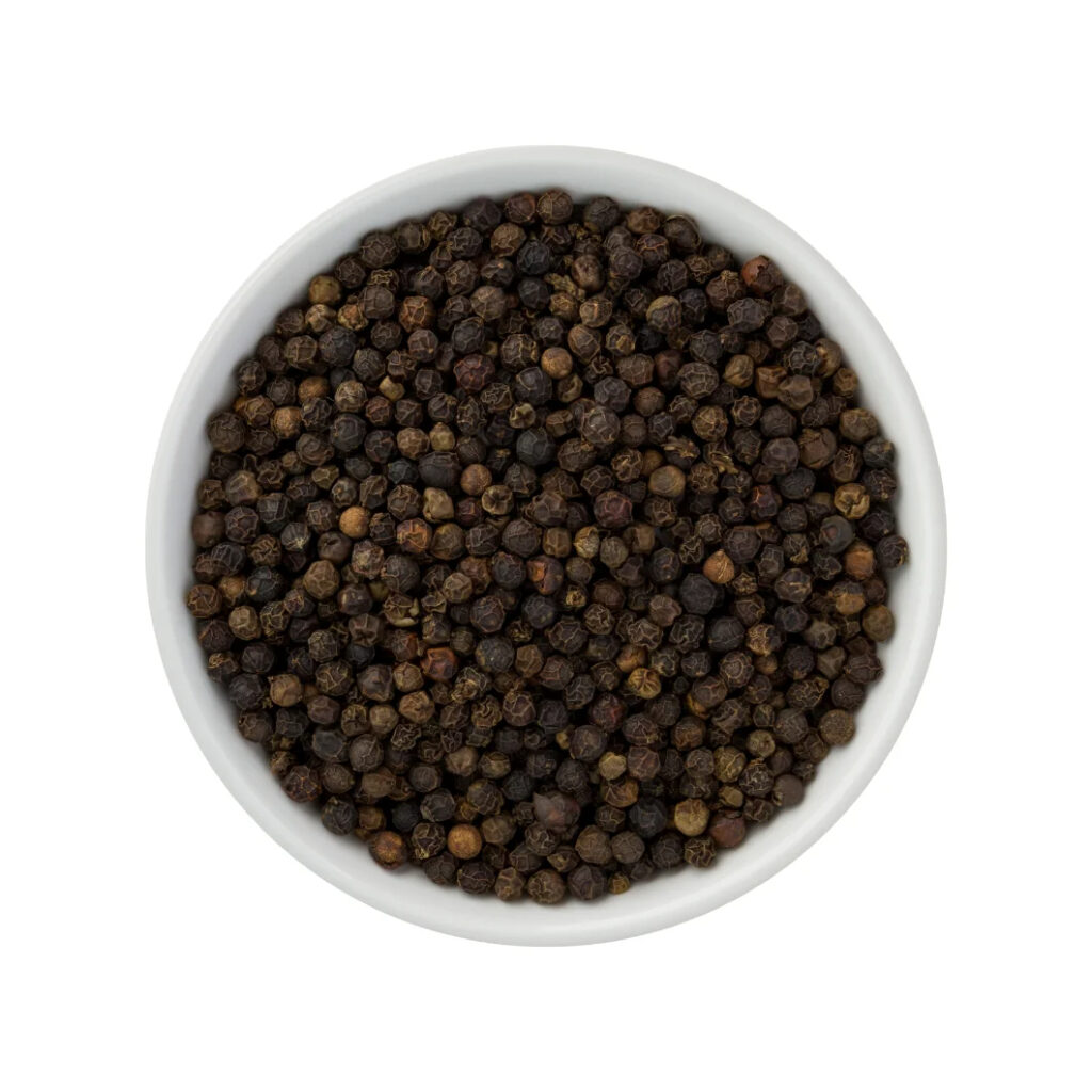 Natural Black Pepper From India Used Widely in Cooking Sorted Premium Quality Well Dried Scientifically Named Piper Nigrum