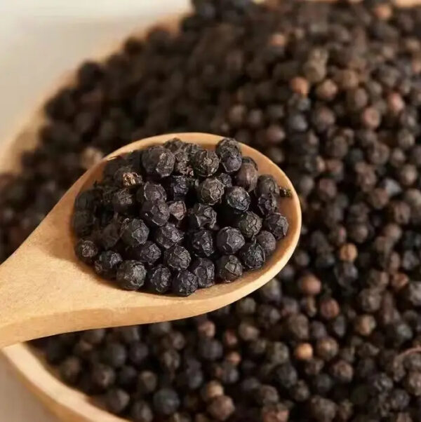Sun-Dried Black Pepper (Piper Nigrum) Whole Peppercorns Crushed Powder Mixed Spices & Seasonings