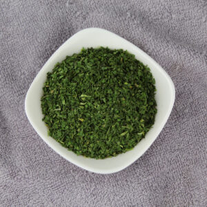 Halal Certified High Quality Air Dried Vegetables Dehydrated Spinach Flakes 6x6mm Good Flavor for Instant Raman Noodles Use