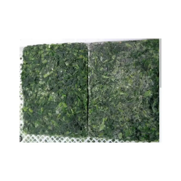 Seasonal Vegetables Green And Nutritious Frozen BQF Spinach Leaves And Chopped Spinach
