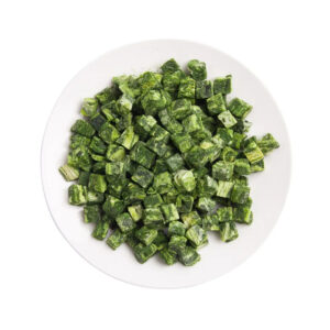 Freeze-Dried Spinach Vegetables Healthy Whole Leaf Flakes for Instant Soup Bulk Packaging AD/FD Drying Process