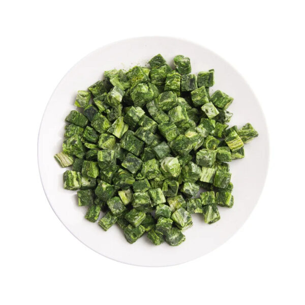 Freeze-Dried Spinach Vegetables Healthy Whole Leaf Flakes for Instant Soup Bulk Packaging AD/FD Drying Process