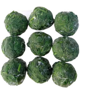 IQF Frozen Vegetable Spinach in Portions Cube Ball or Chopped