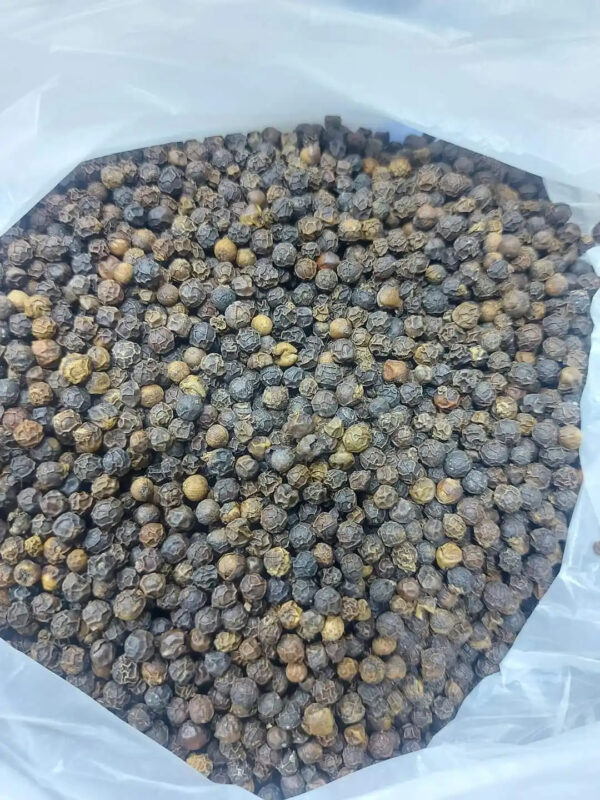 Sun-Dried Black Pepper (Piper Nigrum) Whole Peppercorns Crushed Powder Mixed Spices & Seasonings - Image 2