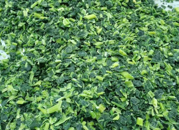 Rich in Nutrients HAPPC Kenya IQF Vegetables High Quality Chopped Cut Ball Spinach - Image 2