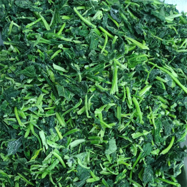 Origin Kenya New Crop Wholesales Frozen IQF Fresh Frozen Spinach Leaves Balls From China Leafs Cuts 3-5cm 1cm Cubes Dices - Image 2