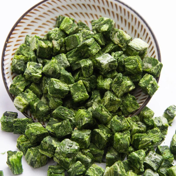 Freeze-Dried Spinach Vegetables Healthy Whole Leaf Flakes for Instant Soup Bulk Packaging AD/FD Drying Process - Image 4