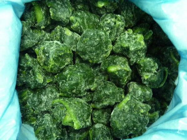 Rich in Nutrients HAPPC Kenya IQF Vegetables High Quality Chopped Cut Ball Spinach - Image 3