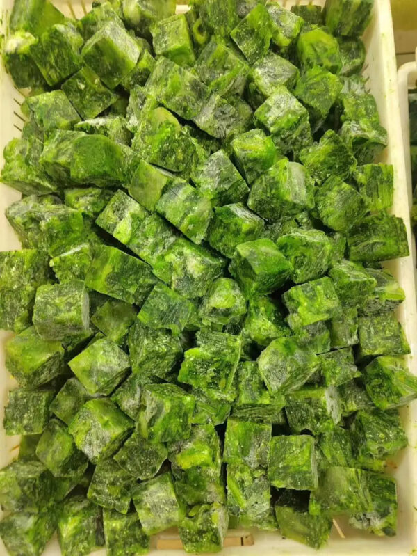 IQF Frozen Vegetable Spinach in Portions Cube Ball or Chopped - Image 3