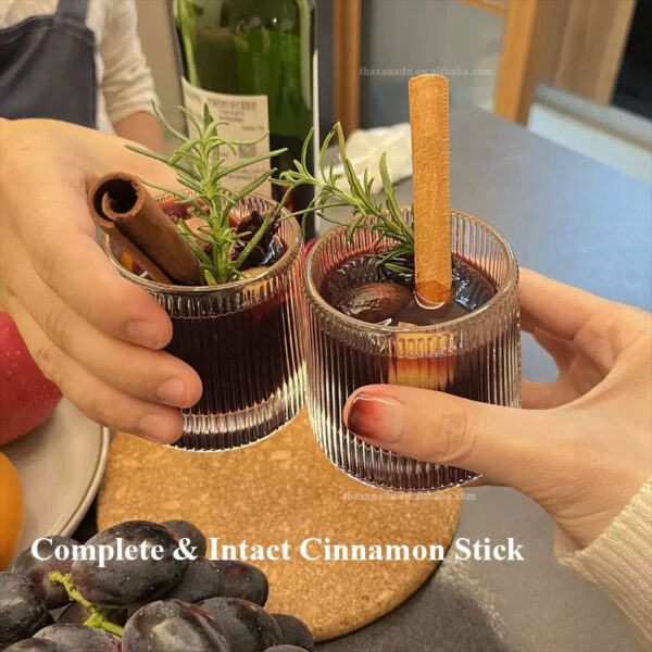 Cassia Cinnamon Sticks Chinese 5cm 400 PCs Strong Scent for Candle Wine Coffee Decoration Spice Extract Custom Size Top Grade - Image 4