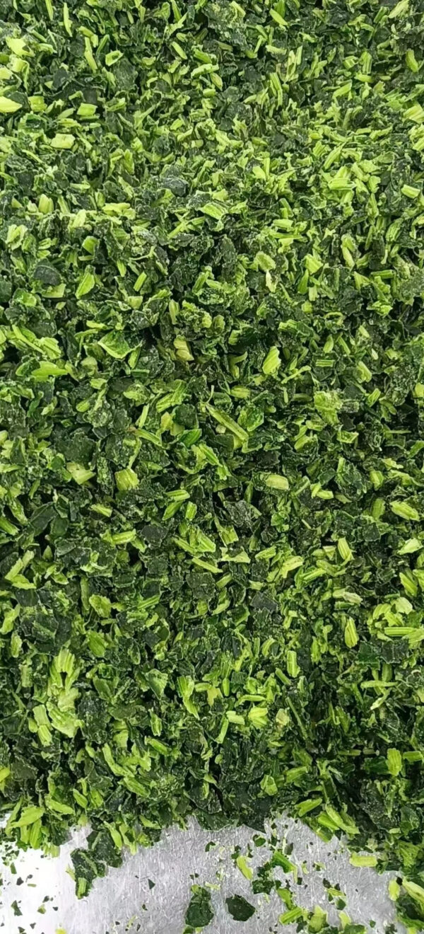 Seasonal Vegetables Green and Nutritious Frozen IQF Spinach Leaves and Chopped Spinach - Image 4