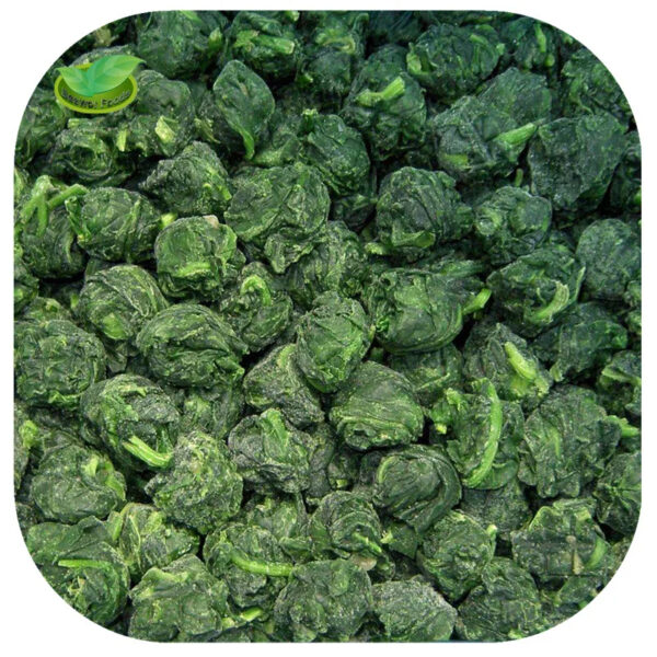 Origin Kenya New Crop Wholesales Frozen IQF Fresh Frozen Spinach Leaves Balls From China Leafs Cuts 3-5cm 1cm Cubes Dices - Image 5