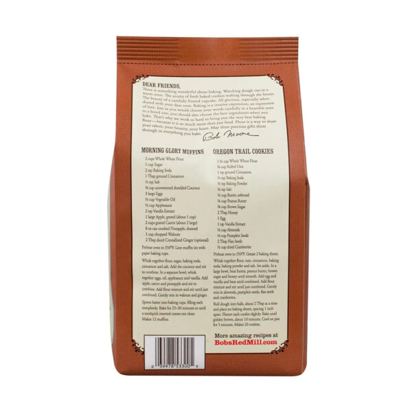 Red Mill Whole Wheat Flour Premium Quality 5 Pound Pack Nutrient-Rich and Versatile Baking Ingredient - Image 4