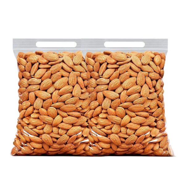 Professional Wholesale 500g Health Snacks Organic Almond Nut Bulk High Quality Roasted Almonds - Image 4
