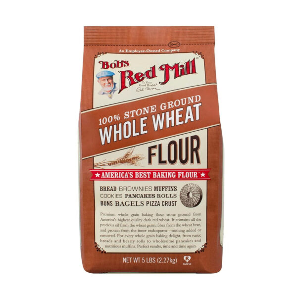 Red Mill Whole Wheat Flour Premium Quality 5 Pound Pack Nutrient-Rich and Versatile Baking Ingredient - Image 5