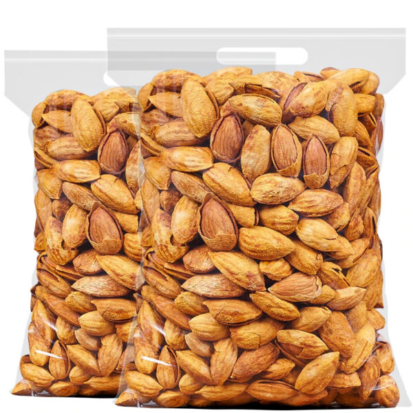 Professional Wholesale 500g Health Snacks Organic Almond Nut Bulk High Quality Roasted Almonds - Image 5
