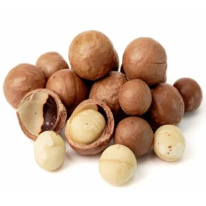 100% Macadamia Nuts Roasted Cracked Dried Size >25mm Healthy Snack in Shell 500g Nutritious Food Packed in Pet Jar From Vietnam