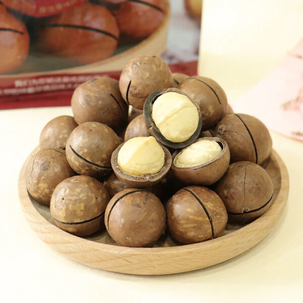 High Quality Organic Macadamia Nuts Dried Shell with Sweet Milky Flavor Hand Squeezed Raw Snack Yummy Fruit Nut Combo - Image 3