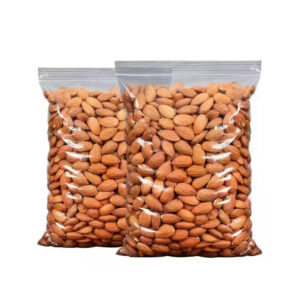Almond nuts in bulk supply for retail trade with premium packaging