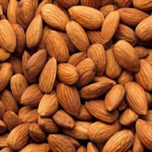 Organic Almond Nut Roasted and Baked for Food and Snack Use Bulk Packed