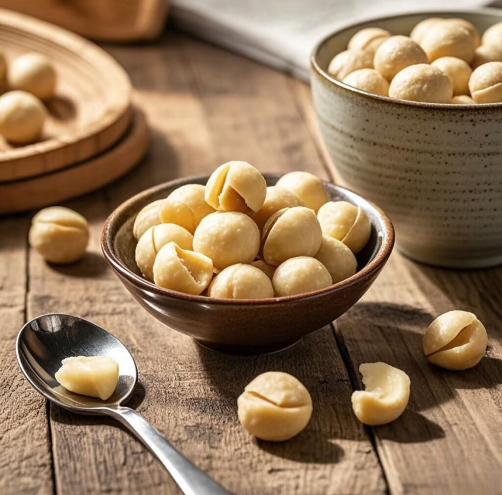 Low Price Wholesale Low Fat Health Snacks Vanilla Flavor Macadamia Nuts Delicious Roasted Macadamia Kernel