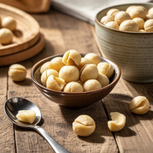 Low Price Wholesale Low Fat Health Snacks Vanilla Flavor Macadamia Nuts Delicious Roasted Macadamia Kernel