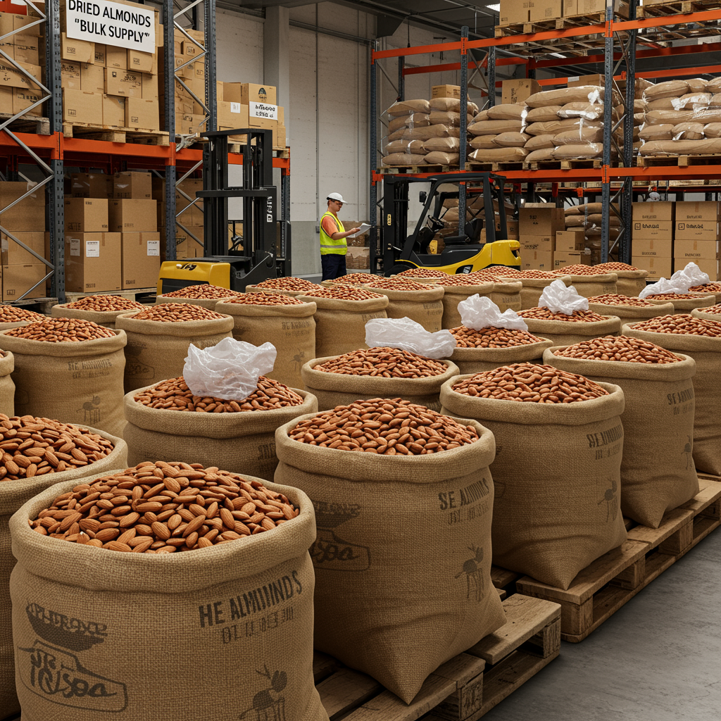 Freshly Harvested California Almonds Nuts With Rich Flavor California Almonds Nuts Supplied In Bulk For Export Markets